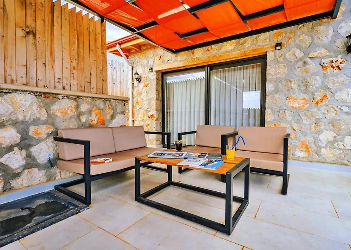 Patara 1 Bedroom With Pool 别墅 卡尔坎